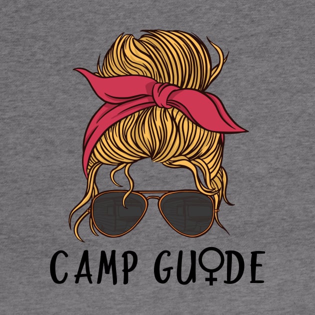 Camp Guide Feminist Women's Rights Empower Women Symbol by Little Duck Designs